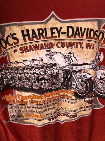 Harley Davidson Tee Shirts 1
