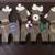 Santa and Reindeer Wood Decoration 3 thumbnail