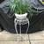 Rustic Vintage Tall Wrought Iron Round Plant Stand 2 thumbnail
