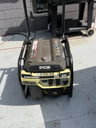 Ryobi 6500 watt generator 1