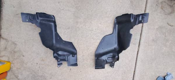 Subaru impreza Front splash guards 08- 11 1