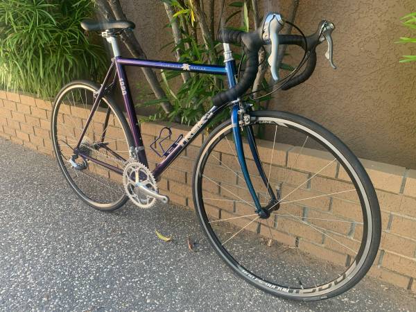 chii♡ 1220 ZX Trek Road Bike Shimano Bicycle Gradient Blue Fade to