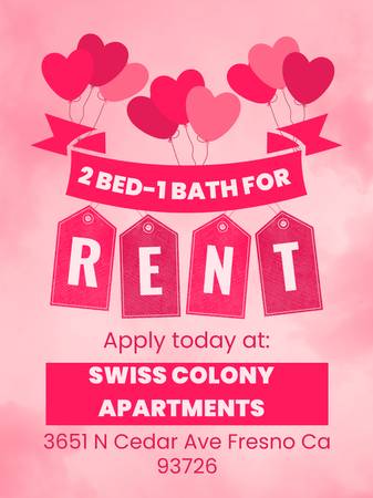Fresno Swiss Colony Apartments - Room for Rent