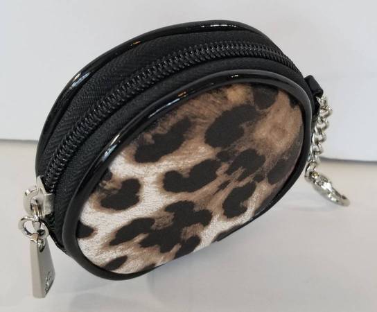 BRAND NEW CUTE LEOPARD PRINT CLIP-ON ROUND PURSELET 1