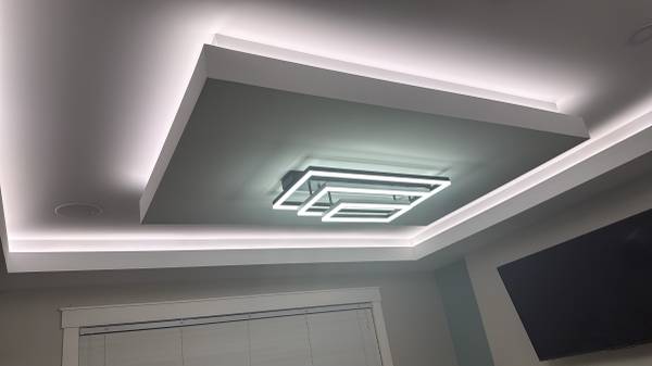 Drywall Boarding,taping,Insulation,steel stud,T bar ceiling and painting 1