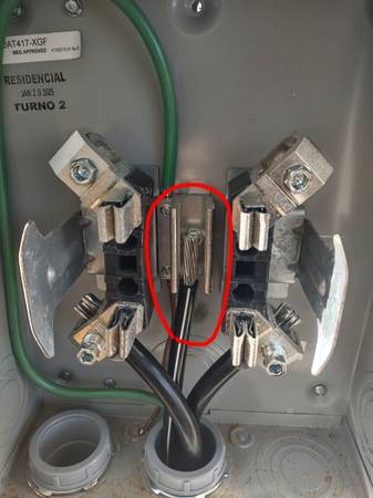 Piece to meter box 1