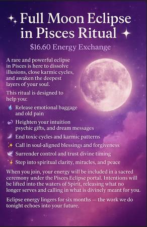 Happy Pisces Full moon Eclipse 1