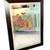 Large Wall Mirror - Beveled Glass - Wooden Frame 1 thumbnail