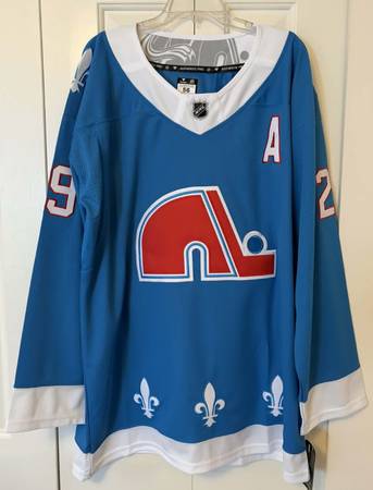 Nathan MacKinnon Colorado Avalanche Blue Alternate Heritage Jersey 1