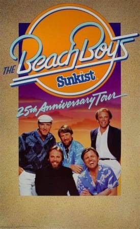 Beach Boys 25 Anniversary poster 1