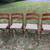 Set of (4) matched antique folding chairs 1 thumbnail