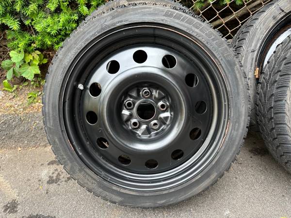 Winter Wheel Set 5x114 215/45/18 (fits many cars) - $300 (East Arlington)63438880808451123