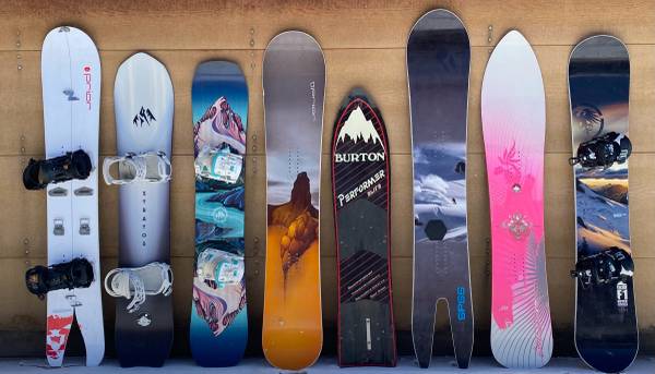 Various Snowboards 1