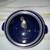 Chantal Cobalt Blue Enamel on Steel Dutch Oven Stock Pot w/ LId H 4.5 2 thumbnail
