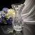 Waterford Crystal Violet Bud Vase 4" H Signed 2 thumbnail