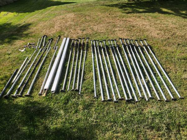 Trailer Load Locks / Cargo Bars – Large Lot with Extra Parts 1