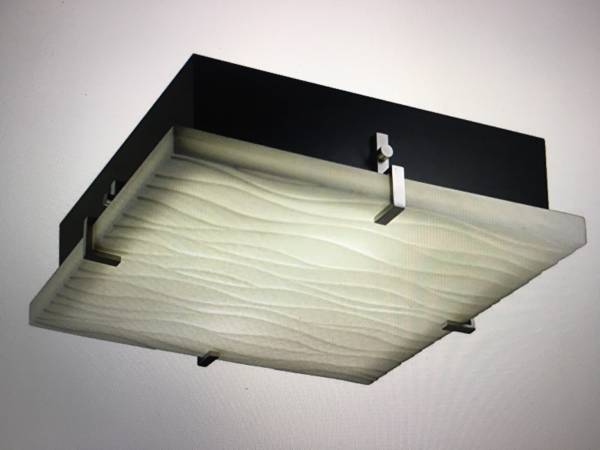 Flush Mount Square light fixture-NEW 1