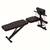 Weight set plates 270 lbs /1 inch 4 bars Stand/Bracket Bench Mats 17 thumbnail