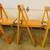 Mid Century Modern Set of 4 Vintage Romanian Folding Chairs 12 thumbnail