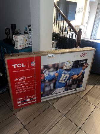 TCL 65inch TV BRAND NEW 1