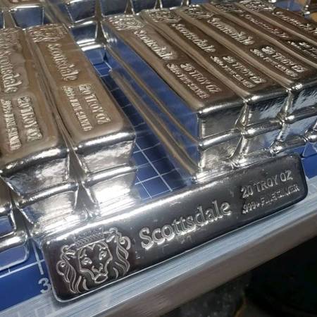 20 oz  KitKat Silver Bars. 1
