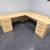 Maple Trendway Desks 6 x 6 Office Desks w/2 Files MSRP $3700 1 thumbnail