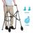 Space Saver Walker, Lightweight 2-Wheel Folding Walker 4 thumbnail