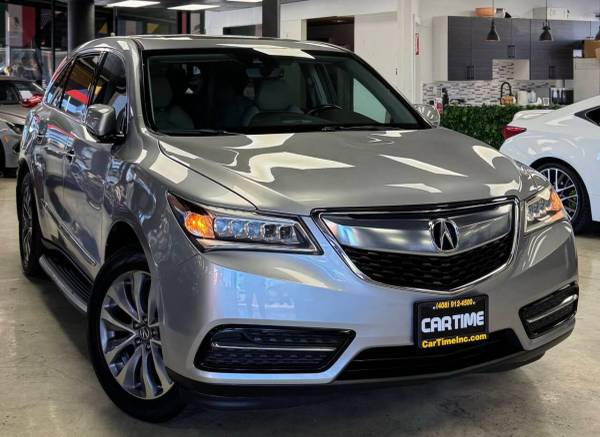 2016 Acura MDX SH  con/Tech con/AcuraWatch 4dr SUV con Tecnología y Paquete AcuraW - $20,995 (1555 W San Carlos St  San José, CA 95126)63617474795521123