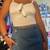 White Cute Crop Top 5 thumbnail