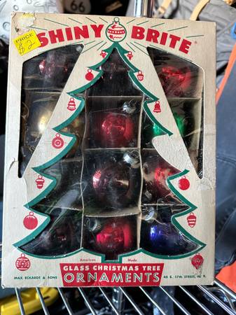 Shiny Brite Ornaments 1