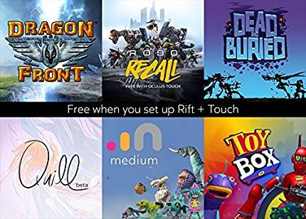 Present Idea = Oculus Rift: Touch VR System (New In Box) - $375 (San Fernando Valley)63471349075329123
