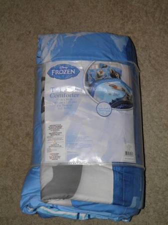 Disney FROZEN "Olaf" Twin/Full Comforter & Plush 25" OLAF! 1