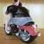 COOKIE JAR ~ HARLEY DAVIDSON STYLE ROAD HOG PIG MOTORCYCLE 11 thumbnail