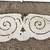 Large Victorian Architectural Salvage Metal Scroll Arch 6 Feet Long 2 thumbnail