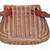 Antique Adirondack Split Willow Center Hole Fishing Creel 3 thumbnail