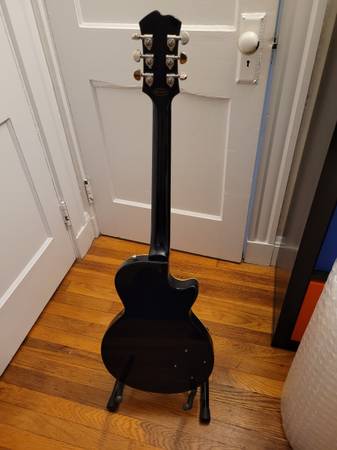 Agile AL-3100MCC negro, pastilla P90 para zurdos Wolfetone, actualización con estuche - $500 (Quincy)63471244933633121