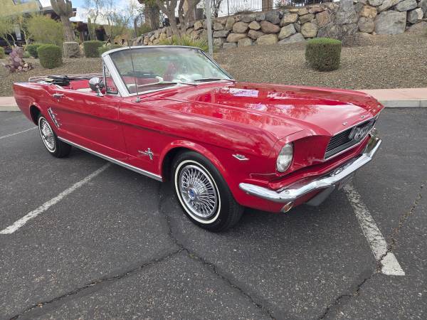 1966 Mustang Convertible 289 w/ Towne Hardtop 1