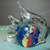 Multi Color Art Glass Fish Decorative Paper Weight 1 thumbnail