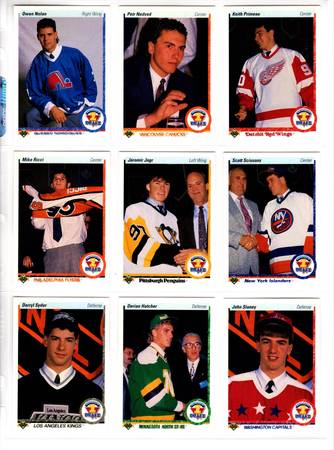 1990-91 Upper Deck Hockey Complete Set 550 W/ROOKIES! Clean Sharp Nice 1