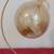 glass ornament, hand blown, with gold tone metal stand 1 thumbnail