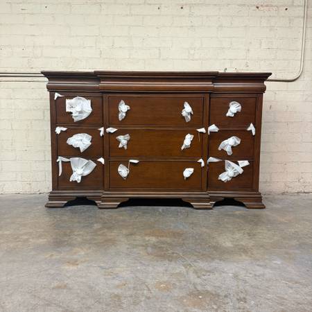 Delivery is available Open box Never used solid wood dresser with 12 storage dra 1