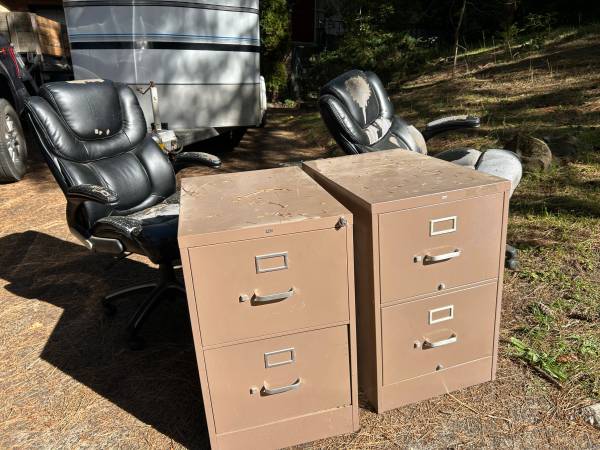 Free cabinets & chairs 1