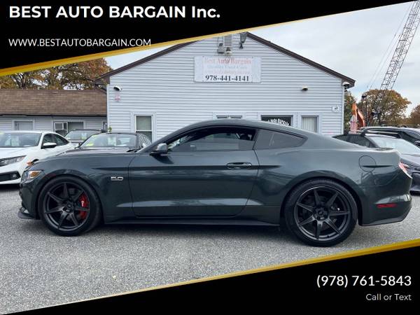2016 FORD MUSTANG GT WITH PERFORMANCE PACKAGE,MANUAL TRANSMISSION,FULL 1