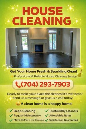 ☎️House cleaning services ☎️ 1