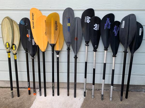 Kayak Paddles, Carbon Fiber Light Weight Epic Aqua-Bound Carlisle 1