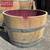 Wine Barrel 1/2 Planter - Santa Cruz 1 thumbnail