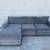Dark Grey Sectional Couch 1 thumbnail