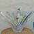 Huge 24" wide Art Vannes, France crystal glass centerpiece bowl vase 2 thumbnail