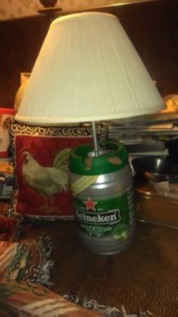 Heineken  beer lamp 1