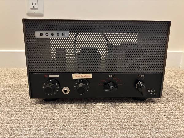 Bogen Guitar Amplifier Modded by Skip Simmons 1